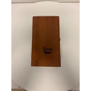 Vintage Cuervo 1800‎ Tequila Wooden Box Keepsake Storage Display Decor Rustic